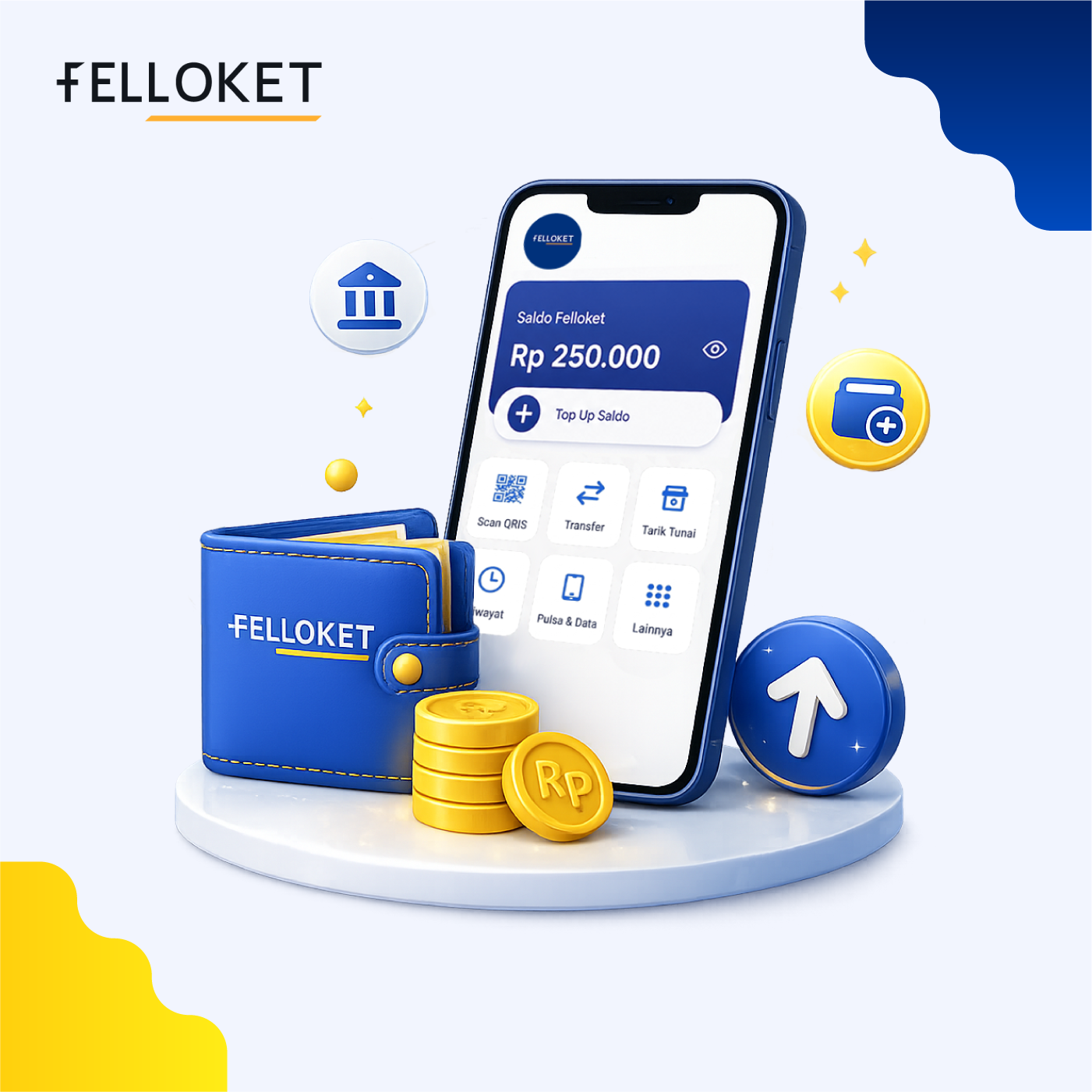 Top Up Saldo Felloket