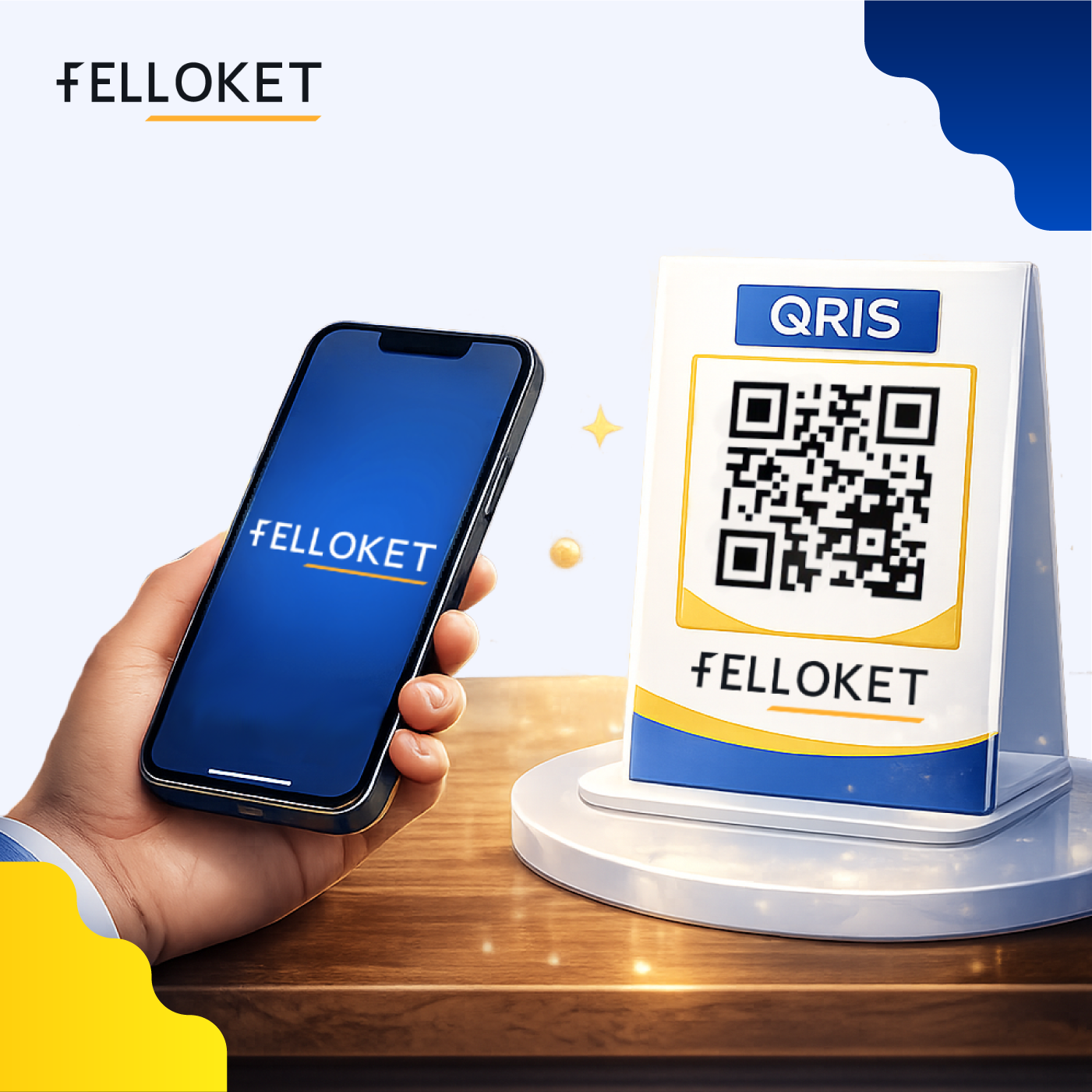 Pembayaran QRIS Felloket